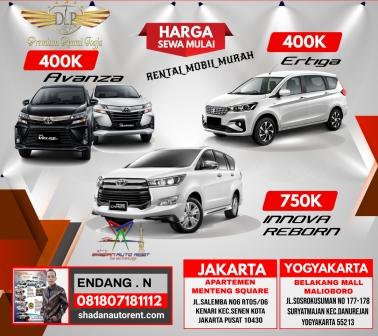 Paket Sewa Mobil Jogja